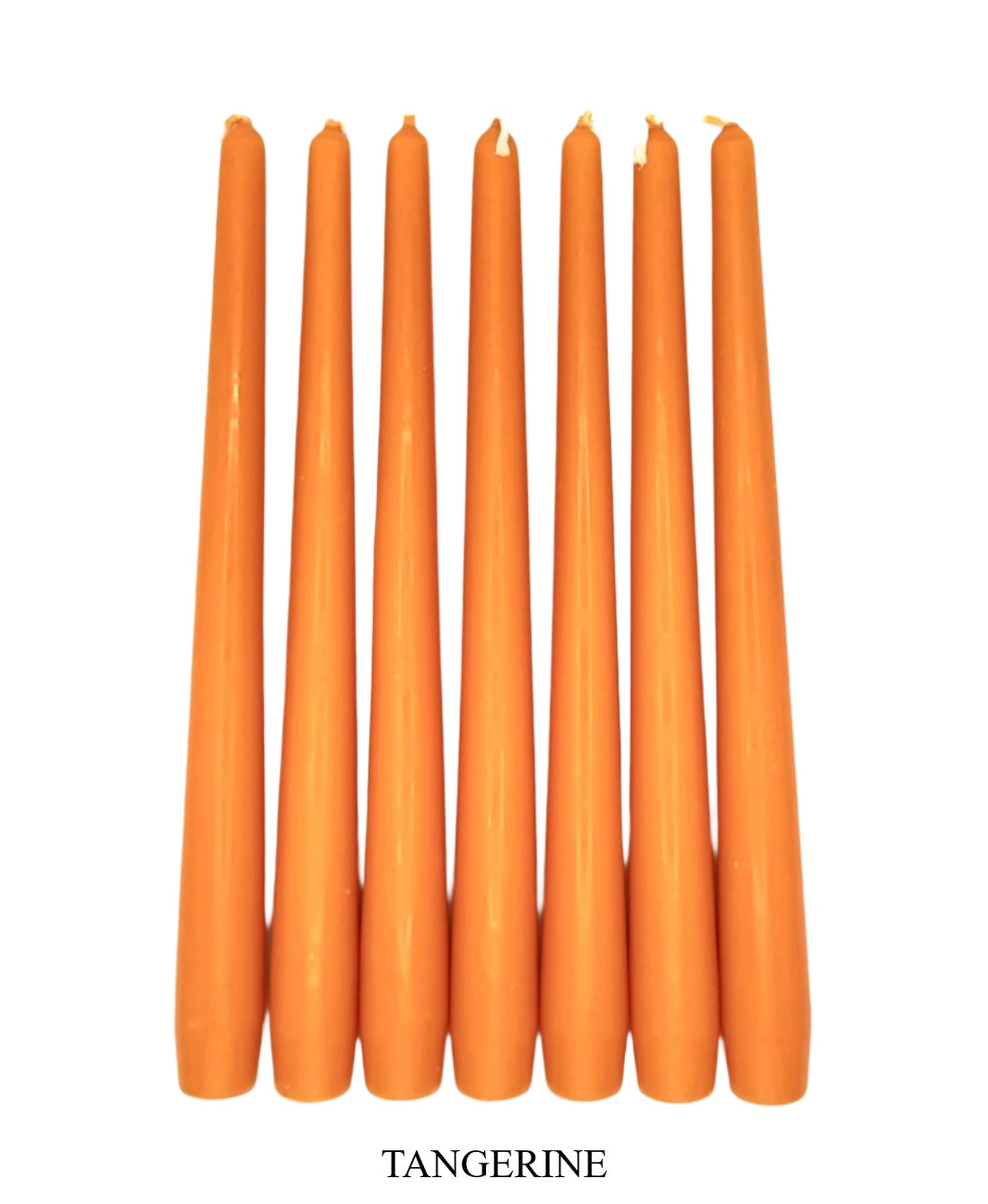 Tangerine Dinner Candle 23 cm high (single/Case 100)