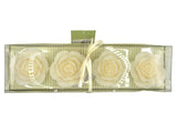 Set of 4 Cream Floating Roses