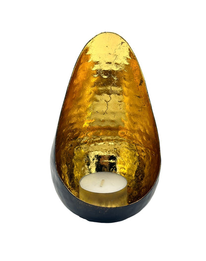 Metal candle holder Single