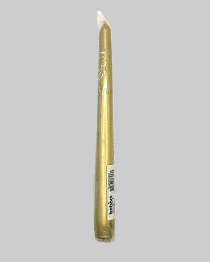 Gold and Silver Taper Candles