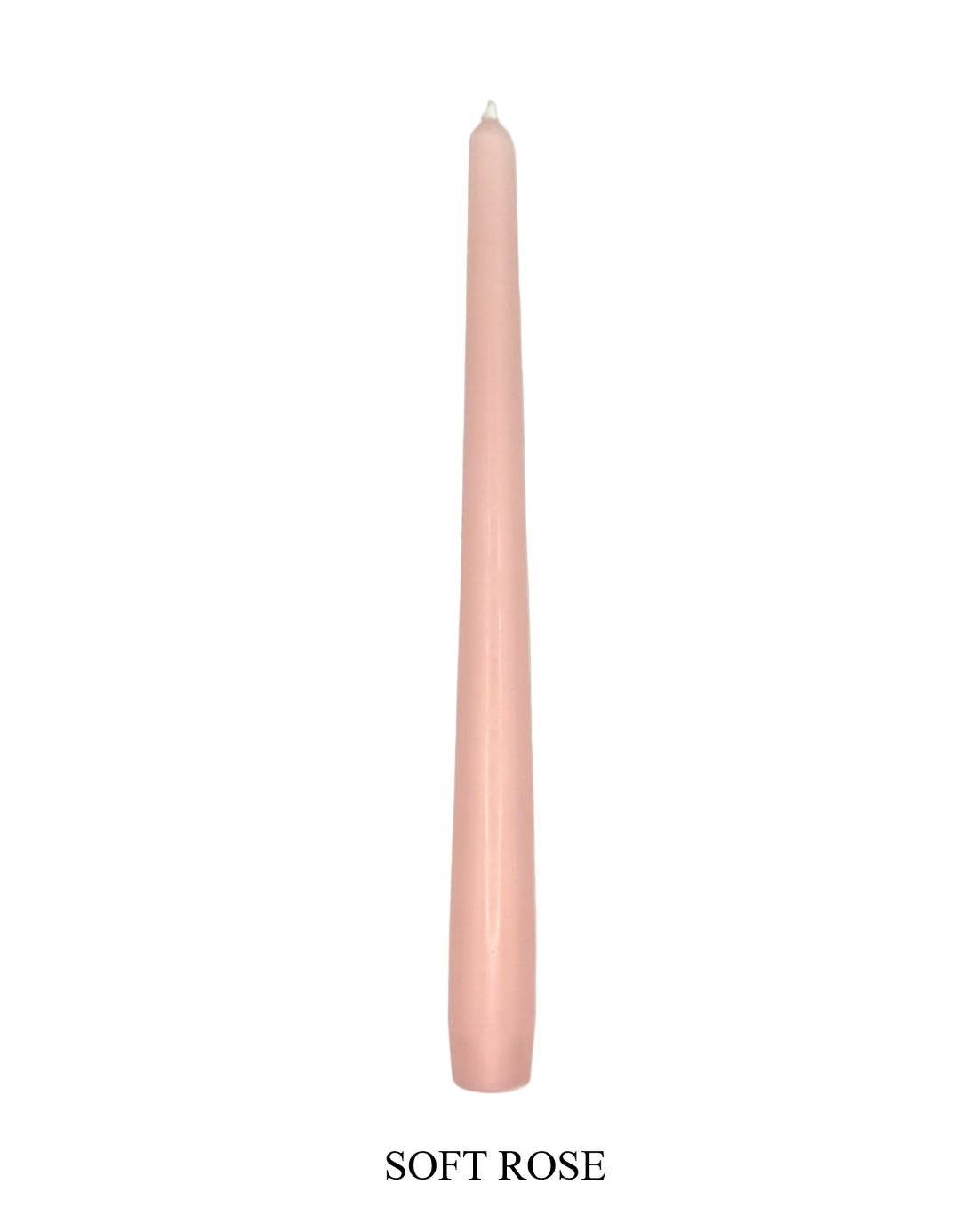 Soft Rose Dinner Candle 10" (Single/Case 100)