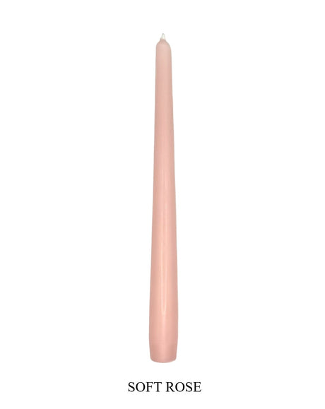 Soft Rose Dinner Candle 10" (Single/Case 100)