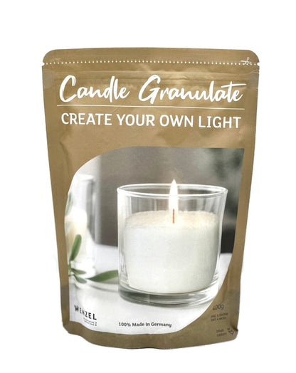 Granulate Candle 400g with 4 wicks