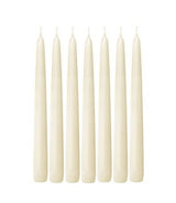 Ivory Dinner Candle 24cm (single/case100)