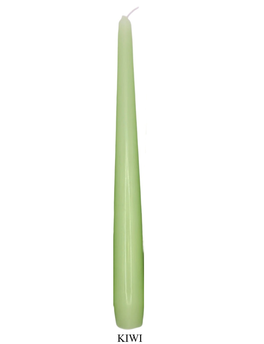 Kiwi Dinner Candle 23cm high (single/Case 100)