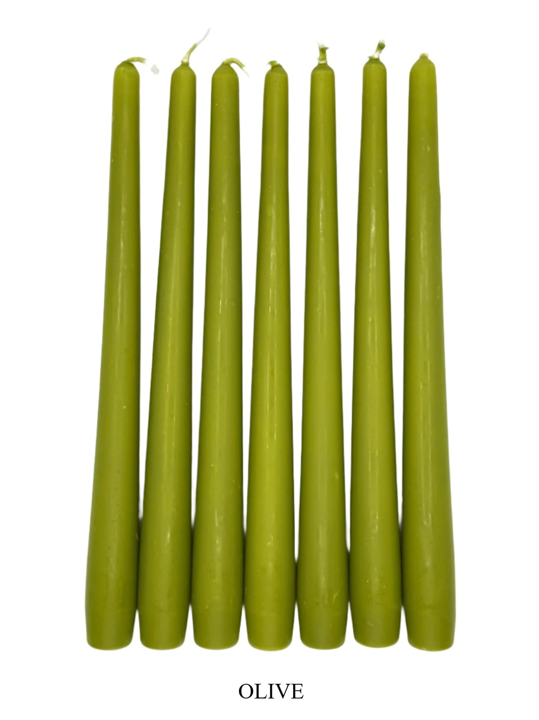 Olive Dinner Candle 10" (single/case 100)