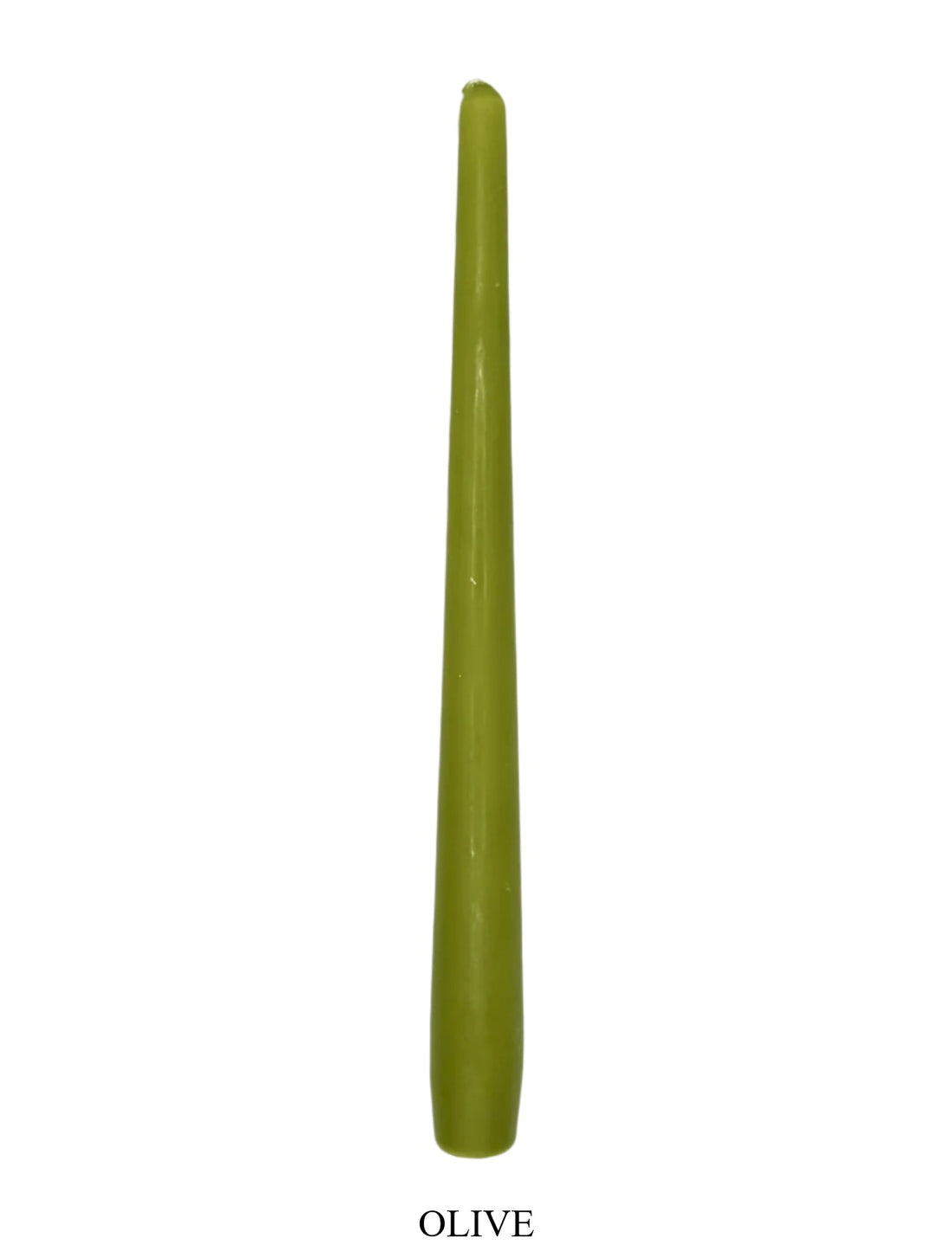 Olive Dinner Candle 10" (single/case 100)