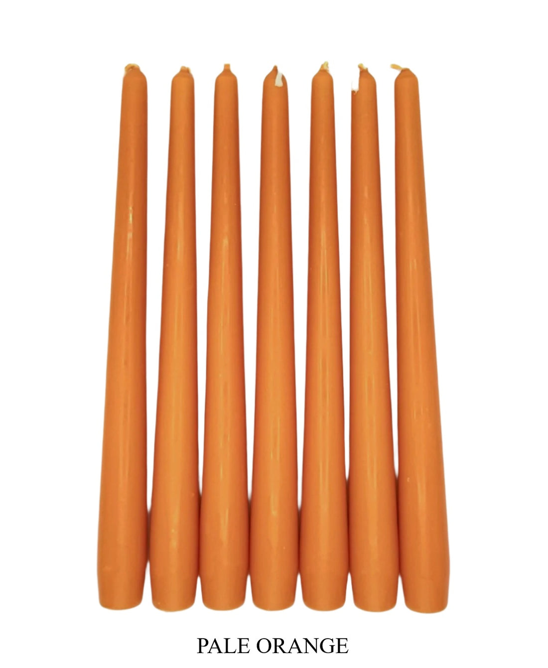 Pale Orange dinner Candle 10" (single/Case 100)