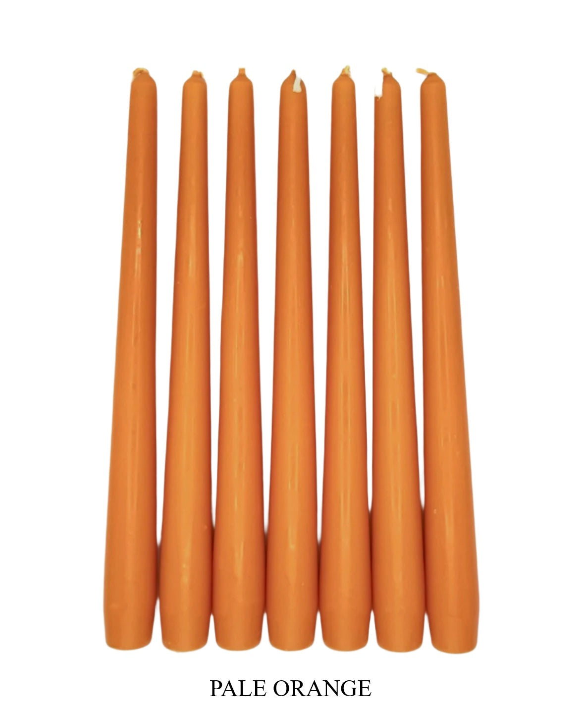 Pale Orange dinner Candle 10" (single/Case 100)