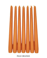 Pale Orange dinner Candle 10" (single/Case 100)