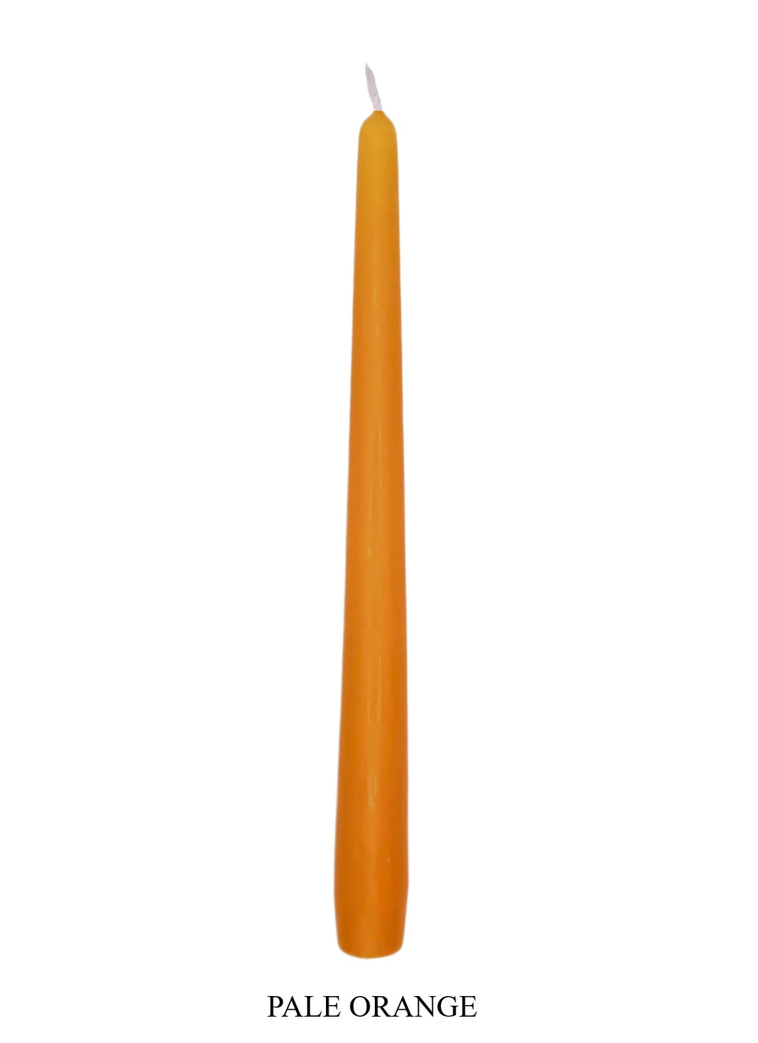 Pale Orange dinner Candle 10" (single/Case 100)