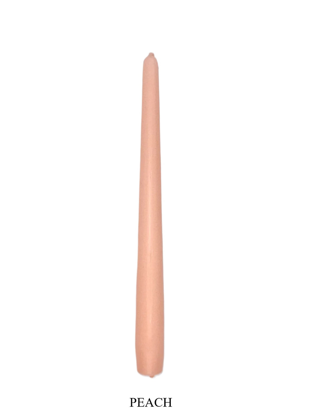 Peach Dinner Candle 10" (single/Case 100)