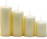 Ivory Pillar Candles
