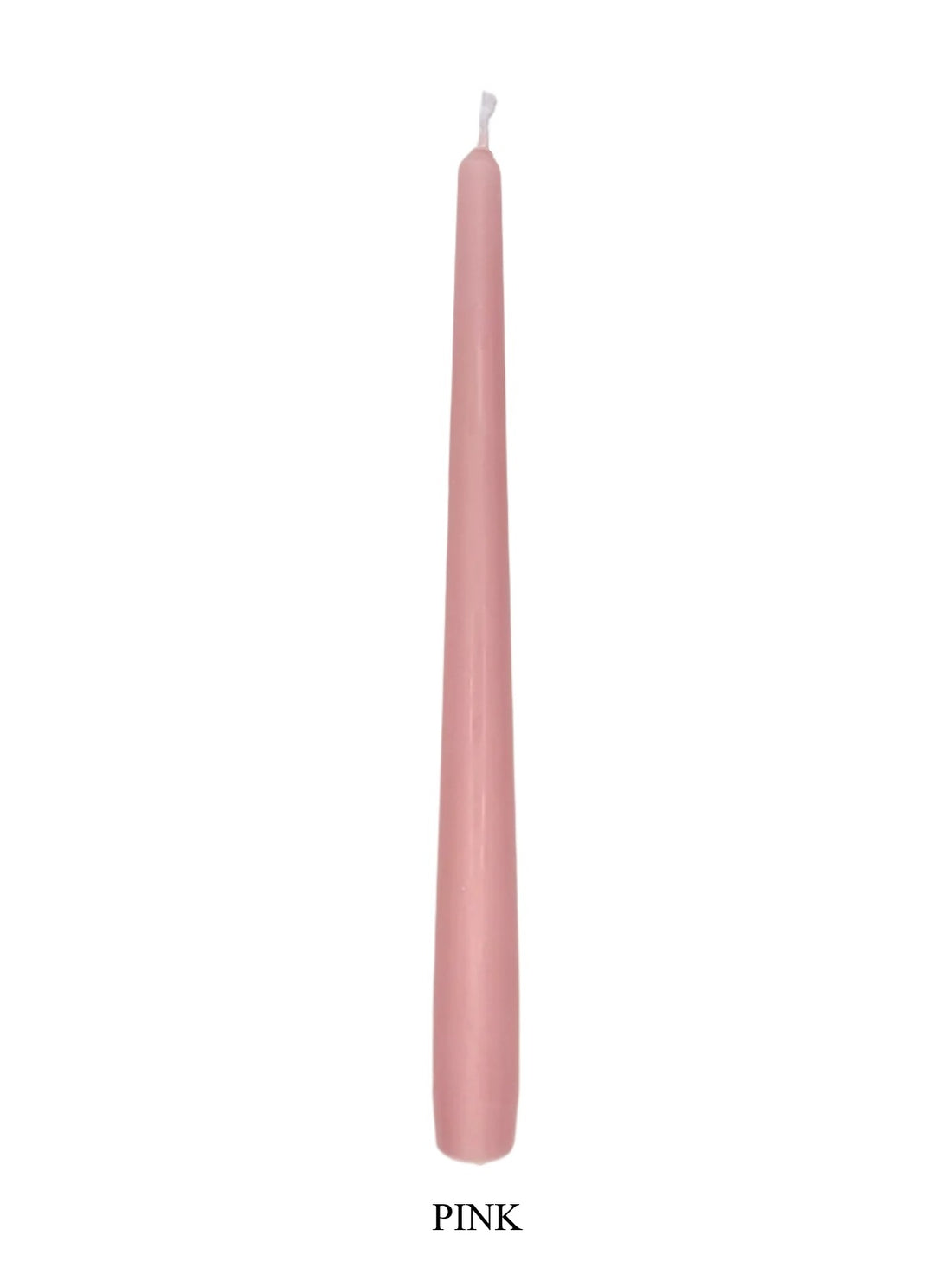 Pink dinner Candle 10" (single/case 100)