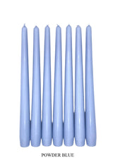 Powder Blue Dinner Candle 10" (Single/Case 100)