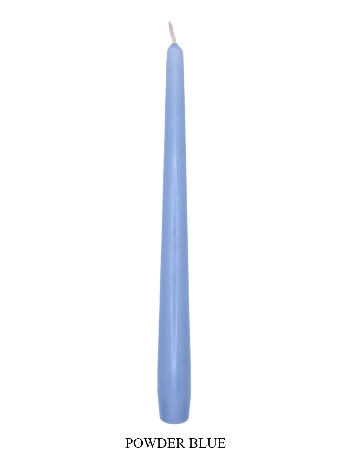 Powder Blue Dinner Candle 10" (Single/Case 100)