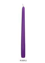 Purple Dinner Candle 10" (Single/Case 100)
