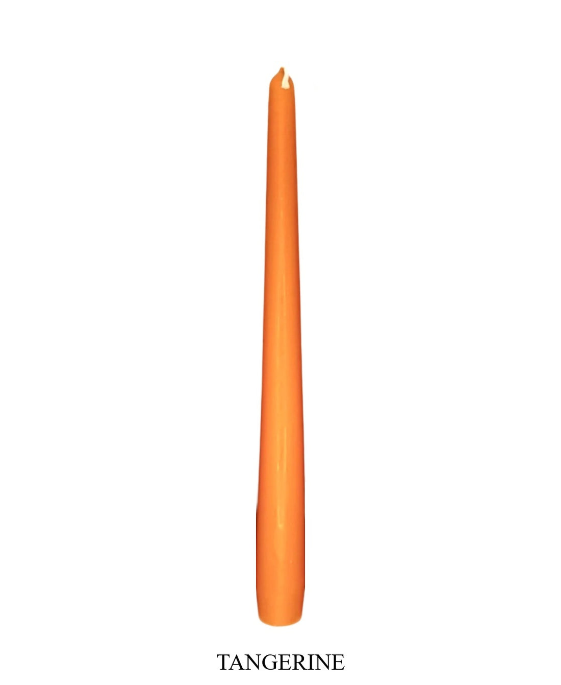 Tangerine Dinner Candle 23 cm high (single/Case 100)