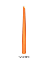Tangerine Dinner Candle 23 cm high (single/Case 100)
