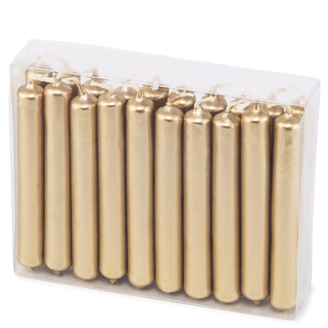 Christmas Tree Candles in Gold/Silver