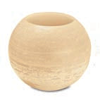 20cm Ivory Wax Lantern Ball